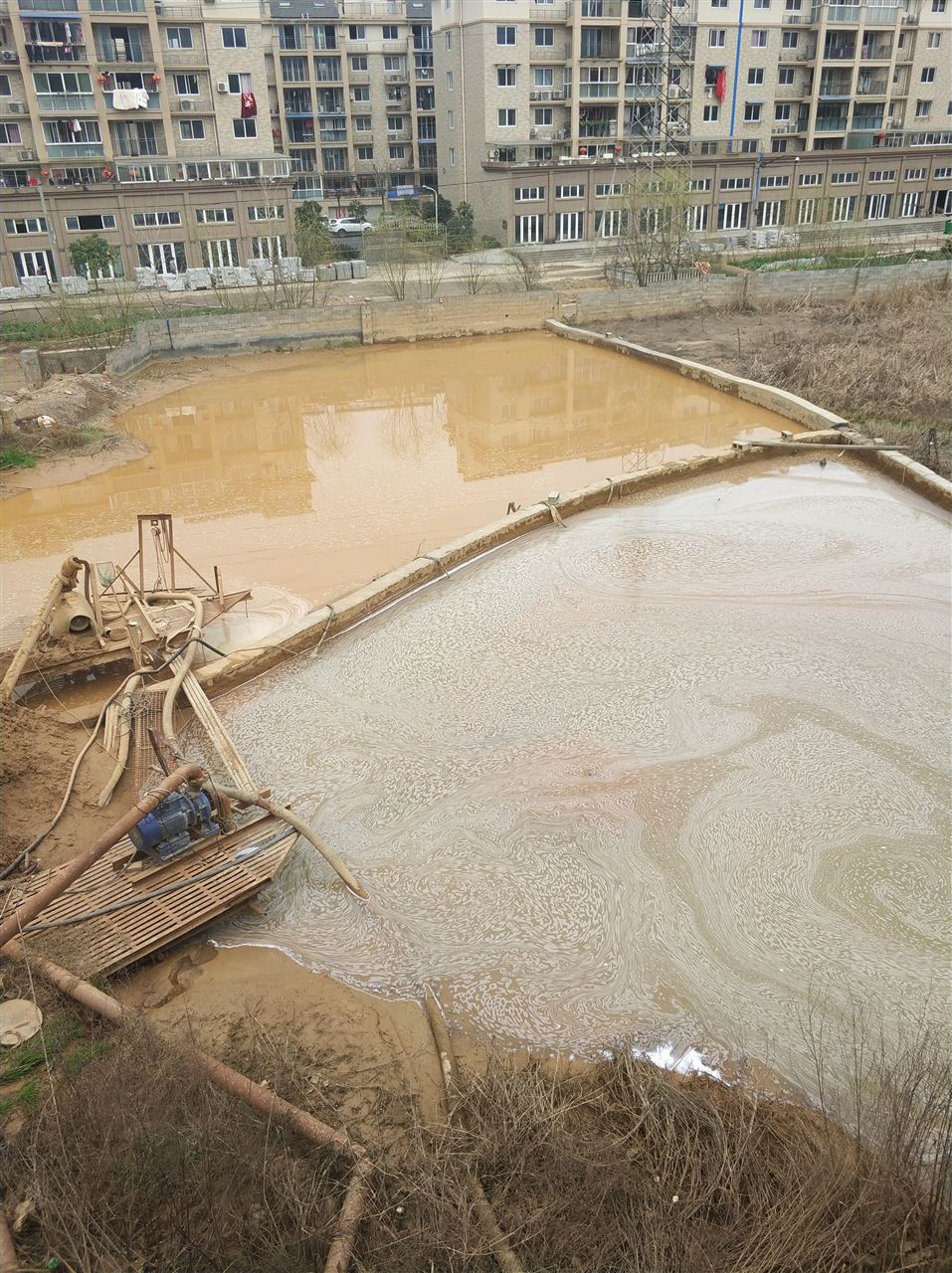 茂县沉淀池淤泥清理-厂区废水池淤泥清淤